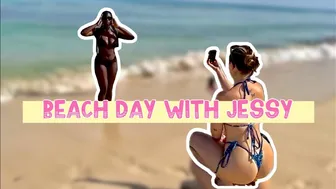 BEACH DAY WITH JESSY | VLOGMAS DAY 3