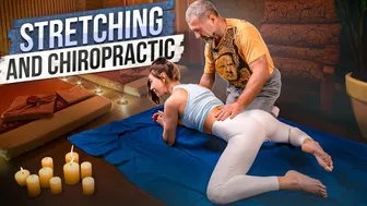 DEEP BACK AND LOWER BACK MASSAGE - CHIROPRACTIC ADJUSTMENTS FOR MARINA