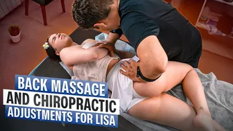 BACK CRACKING AND DEEP TISSUE BACK MASSAGE - MOXIBUSTION AND CHIROPRACTIC FOR LISA