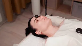 ASMR HOT STONE THERAPY: TOTAL BODY RELAXATION MASSAGE BY OLGA #3