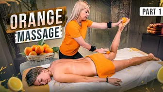 FULL BODY JUICY REJUVENATION - ASMR MASSAGE WITH FRESH HOT ORANGES