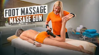 FIRST-TIME FULL BODY DEEP MASSAGE WITH A MASSAGE GUN: INTENSE RELAXATION!