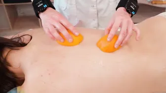 JUICY ORANGE ASMR MASSAGE FOR YOGA QUEEN EVELINE #10