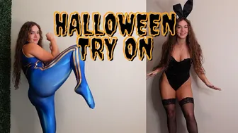 HALLOWEEN COSTUME TRY ON