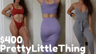 $400 PrettyLittleThing Try On Haul