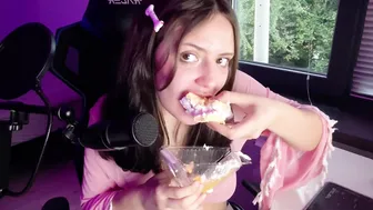 [4K] ASMR Delicious sandwich cake with Avanie #7