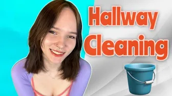 Cleaning the hallway routine #1