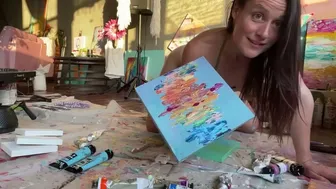 Life Lessons Learned from Painting Abstract Art - Seattle Studio #1