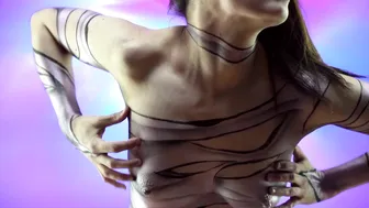 Body Painting on Shadia (Artistic Nudity/Documentary) #9