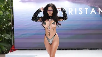 Adely Hernández in SLOW MOTION 4k | Miami Swim Week / FFW 2024 #3