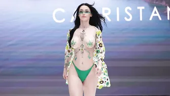 UNBELIEVABLE SwimWear Bikini Models Walking for Capristan in SLOW MOTION 4k | Miami Swim Week 2024 #9