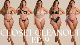 Closet Cleanout Ep. 9: Swim | Curvy Size 8-10 #1