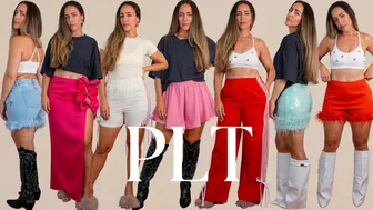 HUGE $270 @PrettyLittleThing Curvy Try On Haul | Curvy Size 8-10 M/L | THESE PRICES ARE ????????????????