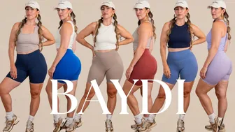 Baydi Activewear Curvy Try On Haul | Midsize 8-10 Medium #1