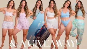 GIVEAWAY!! | @Fabletics Fits | Waterproof Jewelry | @SKIMS | Red Light Therapy | Boux Ave Sets #1