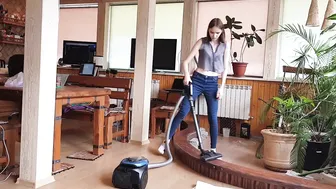 Vacuum the whole room | cleaning videos | ASMR no music #9