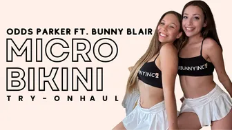 Micro Bikini Try On Haul ft. Bunny Blair