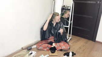 Wedgie disaster!!! An incredible incident during hair dying! #6