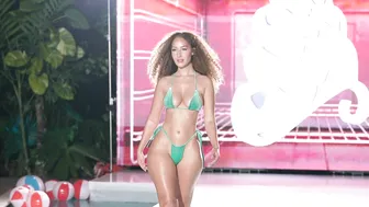 Kylie Gesualdo in SLOW MOTION 4k | King Thong Miami Swim Week 2024 | Fusion Fashion Events #5