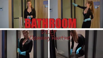 Cleaning Day!! Bathroom DEEP Cleaning Routine ????