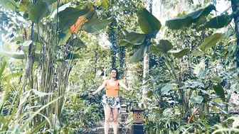 Yoga Flow in the Jungle at KusFarm Bali Retreat to Cha Wilde Music "Long Road Home" #6