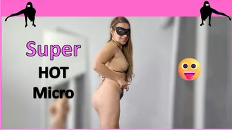 Micro Bikini Teardrop i Try On Haul With M