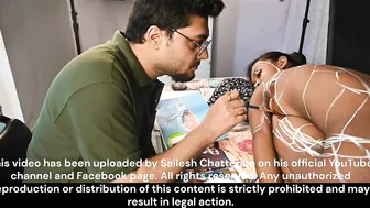 Turtle Body Painting | Artistic Body Art by Sailesh Chatterjee #4