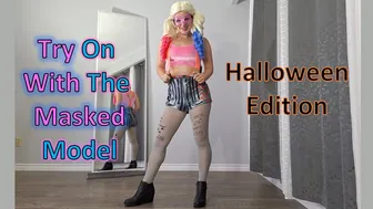 Halloween Costume TRY ON COSPLAY | MASKED MODEL