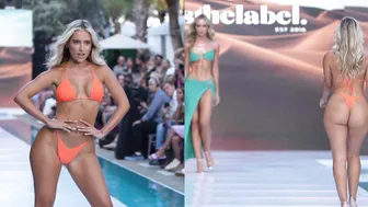 Jillisa Zoltko in SLOW MOTION | Miami Swim Week | Mars The Label | 4k #6