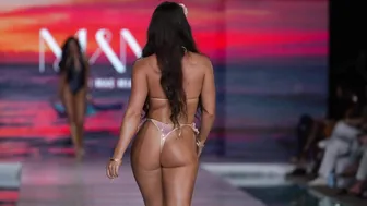 Diana Lapo Stuns in BIKINI SLOW MOTION 4k | Miami Swim Week The Shows 2024 #9