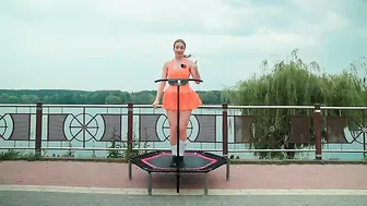 GET READY TO JUMP: 20 MIN TRAMPOLINE FITNESS WORKOUT AND CHOREOGRAPHY #6