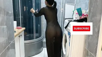 4K Clean With Me – Stunning Transparent BETH room Cleaning for a Crystal-Clear Shine 2025 #9