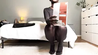 Calzedonia Pantyhose Review & Try on | Transparent Strumpfhose, Sheer, Seethrough #2