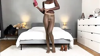 Falke Pantyhose Review, Sheer, Transparent, Lingerie, Seethrough, Shiny, Strumpfhose, Haul #3