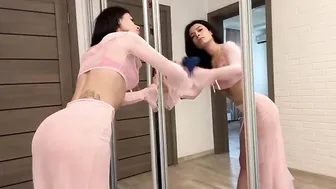 TRANSPARENT CLEANING DUET: Ella’s Sheer Mirror Reflection #10