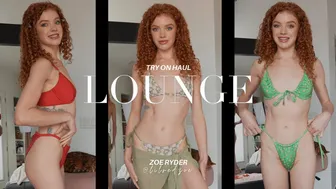 Lounge Bikini Try On Haul - Real Talk!