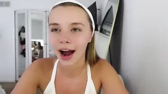 Get Ready With Me To The Pool~ make-up, outfit, hair #4