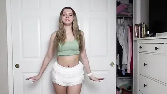 SUMMER TRY ON HAUL~ shorts, tops, VS~ #8