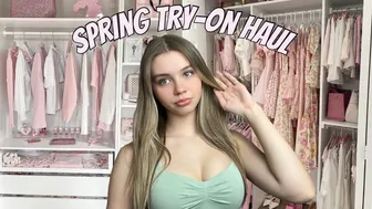SPRING AMAZON TRY ON HAUL~tops, dresses, shorts~