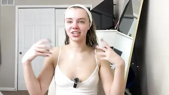 GET READY WITH ME FOR SCHOOL~Skincare, Makeup, Outfit~ #2