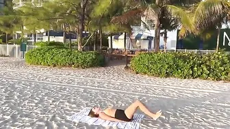 ABDOMINAL BEACH WORKOUT //TheAngelPoli #8
