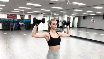 SHOULDER WORKOUT (DUMBBELLS ONLY) #8