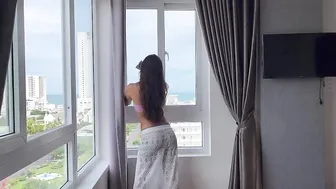 [4K USA] Cleaning Window Glass with Maddie #5
