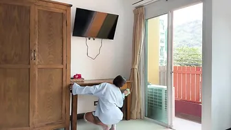 Dusting Table 4K | Soft & Relaxing Cleaning #10