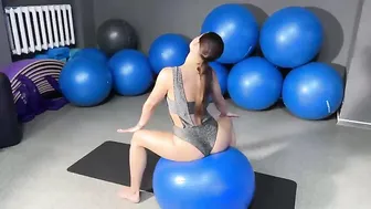 Fitball Stretch Routine | Improve Flexibility & Balance #7