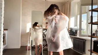 Rainy Day Glow: Ultimate White Raincoat Style  #4