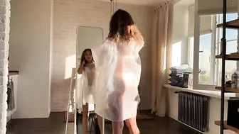 Rainy Day Glow: Ultimate White Raincoat Style  #8