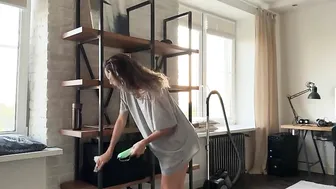 Evening Shelf Sparkle ✨ Dust & Shine Routine  #9