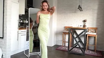 Get Ready for Summer in an Asian Green Vacation Dress! ☀️ #6