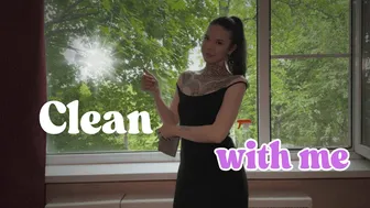 Transparent Cleaning with me (a bit) | Cleaning windows | Transparent Clean Home 2025